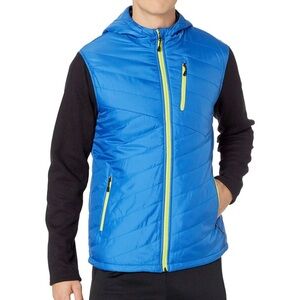 Spyder Ouzo Mens Hoody Stryke Jacket Blue Black XXL 3M Thinsulate